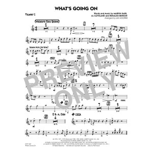 What's Going On (arr. Les Hooper) - Trumpet 2