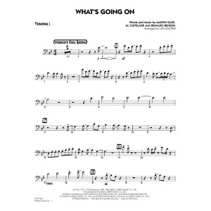 What's Going On (arr. Les Hooper) - Trombone 1