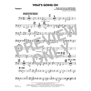 What's Going On (arr. Les Hooper) - Trombone 4