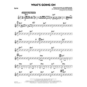 What's Going On (arr. Les Hooper) - Guitar