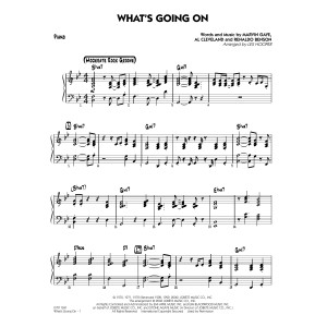 What's Going On (arr. Les Hooper) - Piano