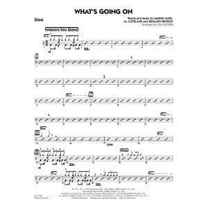 What's Going On (arr. Les Hooper) - Drums