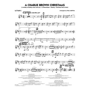 A Charlie Brown Christmas (arr. Paul Murtha) - Alto Sax 2