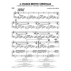 A Charlie Brown Christmas (arr. Paul Murtha) - Piano