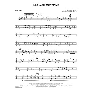 In a Mellow Tone (arr. Mark Taylor) - Tenor Sax 1