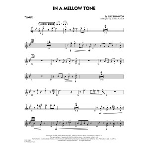 In a Mellow Tone (arr. Mark Taylor) - Trumpet 1