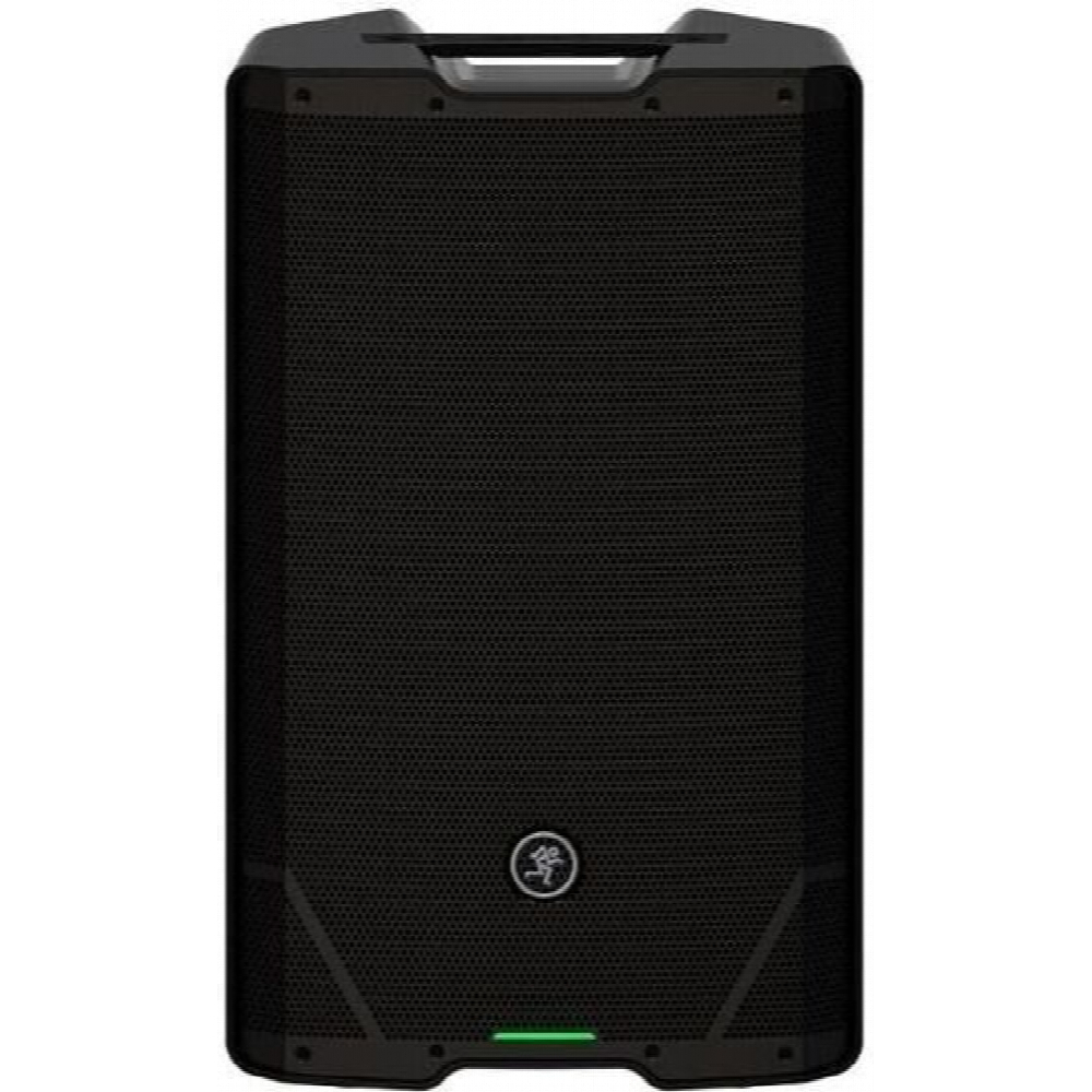 Mackie SRT215 BT with protective cover