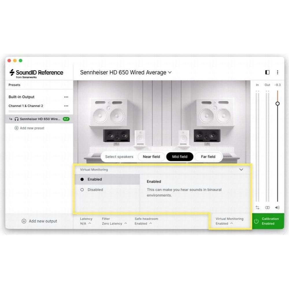 SoundID Reference Virtual Monitoring PRO