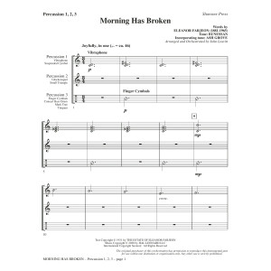 Morning Has Broken (New Edition) (arr. John Leavitt) - Percussion 1-3