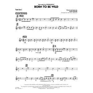 Born to Be Wild (arr. Michael Sweeney) - Tenor Sax 2