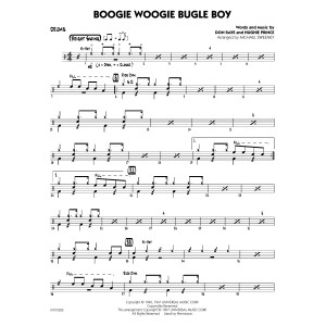 Boogie Woogie Bugle Boy (arr. Michael Sweeney) - Drums