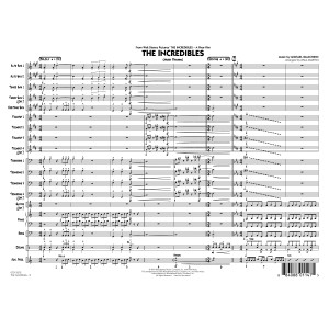 The Incredibles (arr. Paul Murtha) - Full Score