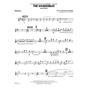 The Incredibles (arr. Paul Murtha) - Tenor Sax 1
