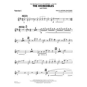 The Incredibles (arr. Paul Murtha) - Tenor Sax 2