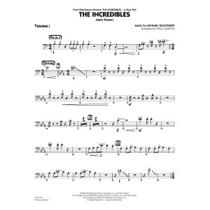 The Incredibles (arr. Paul Murtha) - Trombone 1