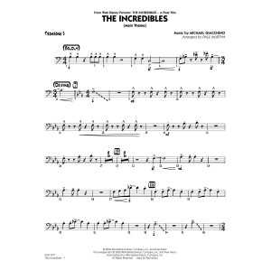 The Incredibles (arr. Paul Murtha) - Trombone 3