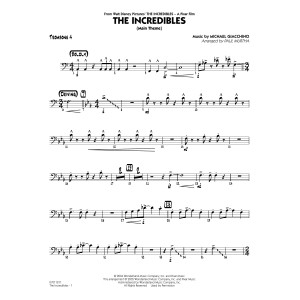 The Incredibles (arr. Paul Murtha) - Trombone 4