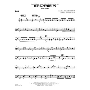 The Incredibles (arr. Paul Murtha) - Guitar