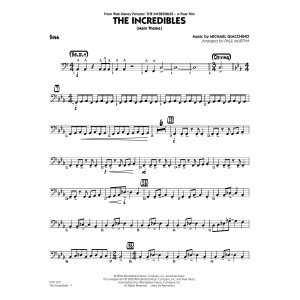 The Incredibles (arr. Paul Murtha) - Bass
