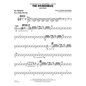 The Incredibles (arr. Paul Murtha) - Aux Percussion