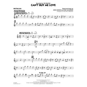 Can't Buy Me Love (arr. Michael Sweeney) - Baritone Sax