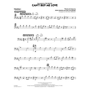 Can't Buy Me Love (arr. Michael Sweeney) - Trombone 2