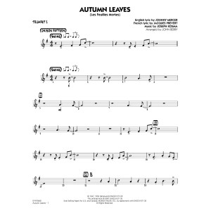 Autumn Leaves (arr. John Berry) - Trumpet 2