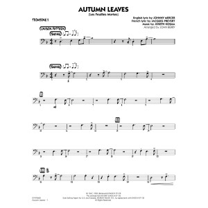 Autumn Leaves (arr. John Berry) - Trombone 3