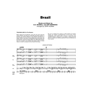 Brazil (arr. Jerry Nowak) - Full Score