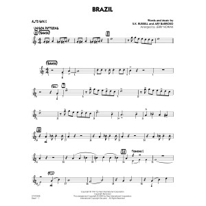 Brazil (arr. Jerry Nowak) - Alto Sax 2