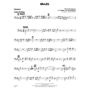 Brazil (arr. Jerry Nowak) - Trombone 2