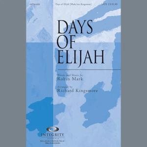 Days of Elijah (arr. Richard Kingsmore) - String Bass