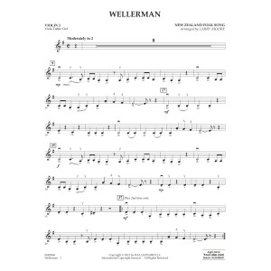 Wellerman (arr. Larry Moore) - Violin 3 (Viola Treble Clef)
