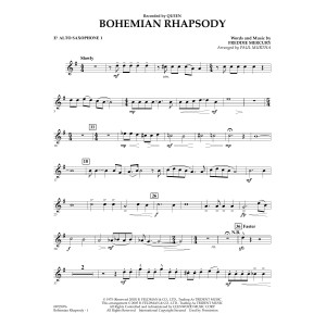 Bohemian Rhapsody (arr. Paul Murtha) - Eb Alto Saxophone 1