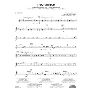 Sondheim! (arr. Stephen Bulla) - Bb Trumpet 2