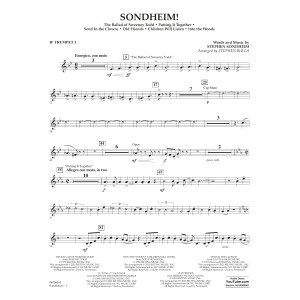 Sondheim! (arr. Stephen Bulla) - Bb Trumpet 3