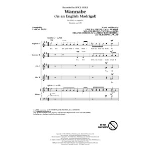 Wannabe (As an English Madrigal) (arr. Nathan Howe)