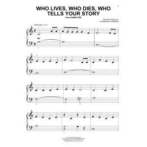 Who Lives, Who Dies, Who Tells Your Story (from Hamilton)
