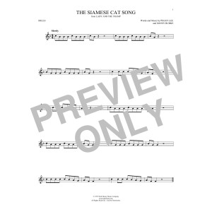 The Siamese Cat Song (from Lady And The Tramp)