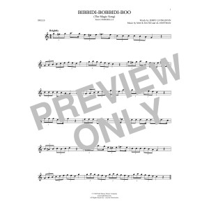 Bibbidi-Bobbidi-Boo (The Magic Song) (from Cinderella)