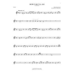 How Far I'll Go (from Moana)