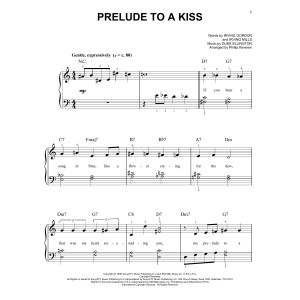 Prelude To A Kiss (arr. Phillip Keveren)