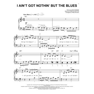 I Ain't Got Nothin' But The Blues (arr. Phillip Keveren)