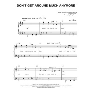 Don't Get Around Much Anymore (arr. Phillip Keveren)