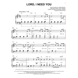 Lord, I Need You (arr. Phillip Keveren)