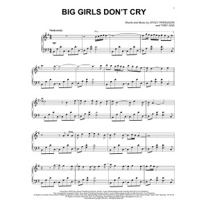 Big Girls Don't Cry [Classical version]