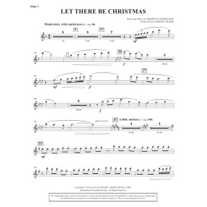 Let There Be Christmas (Full Orchestra) - Flute 1