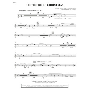 Let There Be Christmas (Full Orchestra) - Oboe