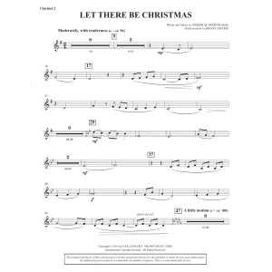 Let There Be Christmas (Full Orchestra) - Bb Clarinet 2