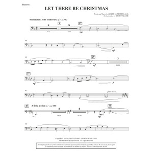 Let There Be Christmas (Full Orchestra) - Bassoon